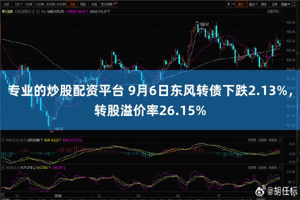 专业的炒股配资平台 9月6日东风转债下跌2.13%，转股溢价率26.15%