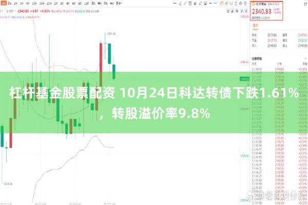 杠杆基金股票配资 10月24日科达转债下跌1.61%，转股溢价率9.8%